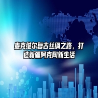 麦克维尔复古丝绸之路，打造新疆阿克陶新生活